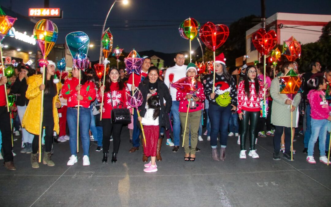 Una extraordinaria celebración de posada se vive en la Diverti Navidad