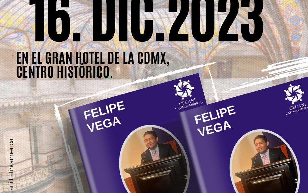 El Oaxaqueño Felipe Valdivieso Vega, presentará su libro “Filantropía”, en la Ciudad de México.