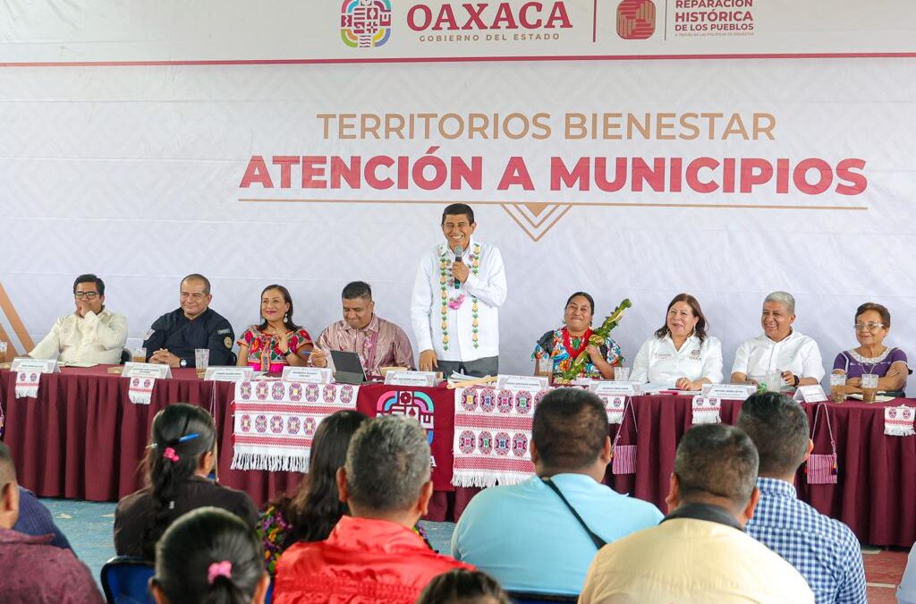 Santiago Yaitepec se beneficia con la estrategia Atención a Municipios Territorios Bienestar