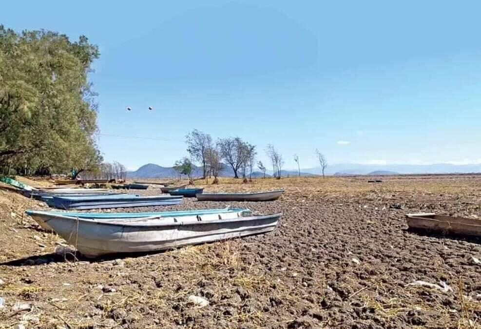 DESAPARECE EL LAGO CUITZEO MICHOACÁN.