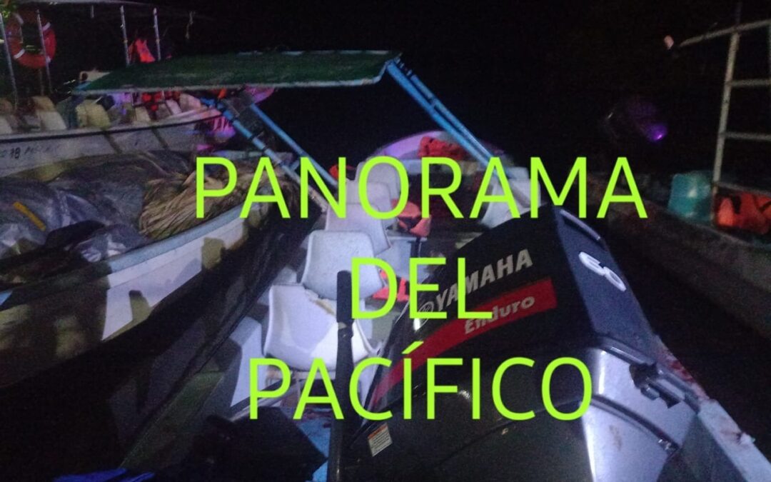 CHOQUE ENTRE DOS LANCHAS EN LAS NEGRAS MIXTEPEC