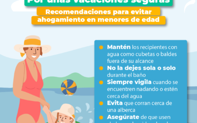 Emite SSO recomendaciones para evitar accidentes durante las vacaciones