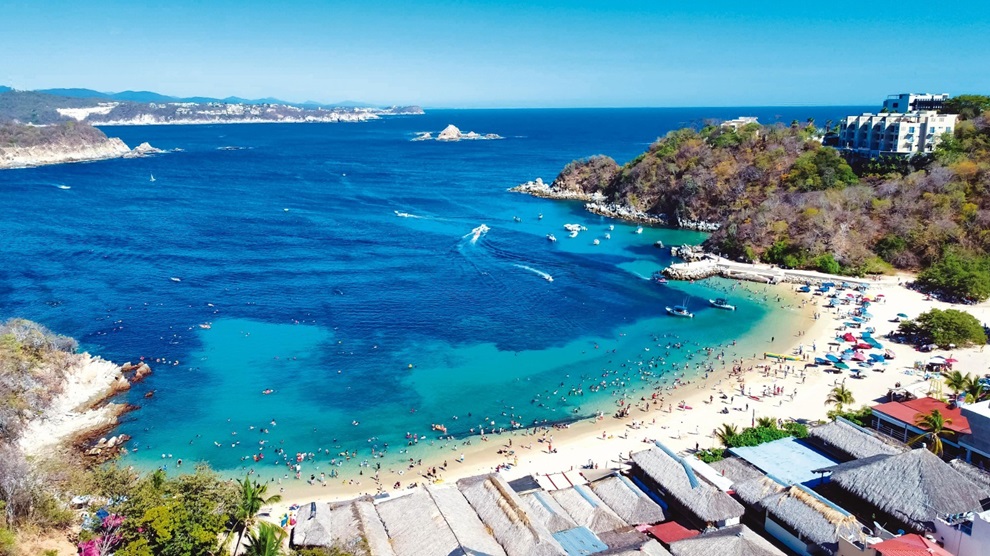 Recibe playa La Entrega reconocimiento como una de las mejores de México