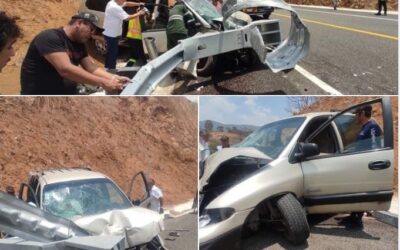 Sigue los Fuerte accidente en la super Carretera #Barranca Larga – #Ventanilla