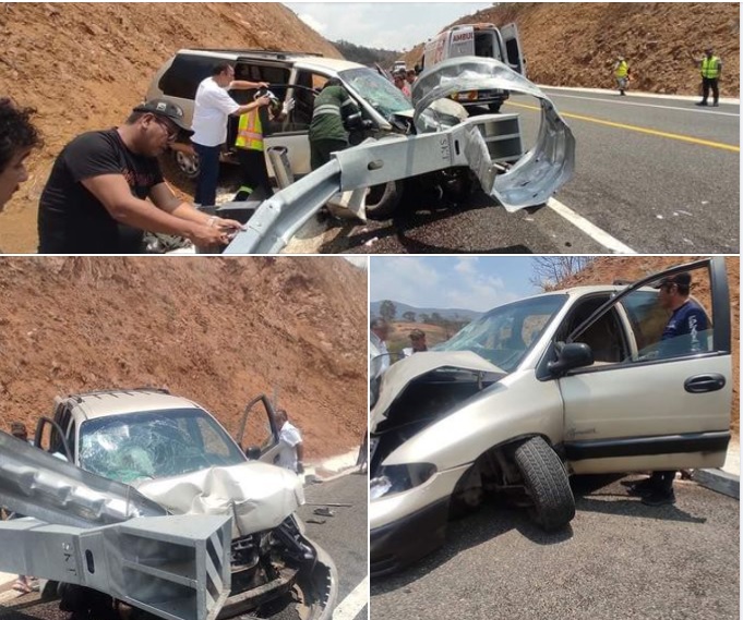 Sigue los Fuerte accidente en la super Carretera #Barranca Larga – #Ventanilla