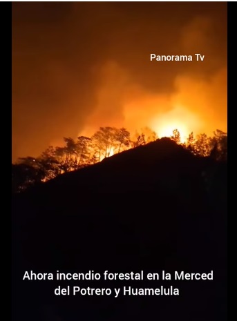 Siguen los incendios en Oaxaca