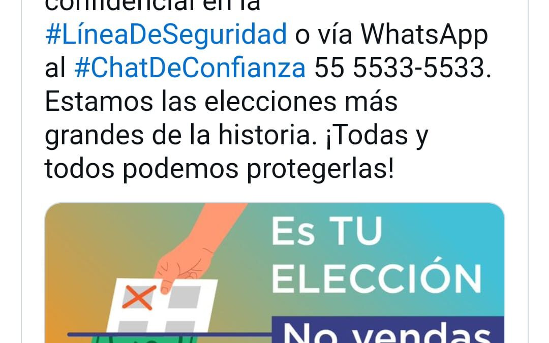 Nadie puede ofrecerte dinero por tu voto