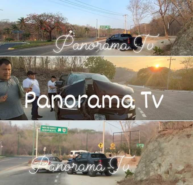 Un turista choca en Huatulco
