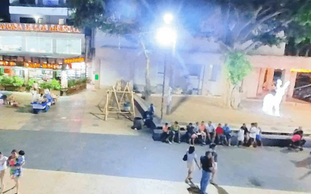 Deja 5 Heridos Explosión en el Zócalo de Acapulco