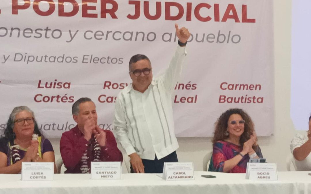 Con la Reforma al Poder Judicial se responderá al reclamo social de impartir una justica verdadera: Carol Altamirano