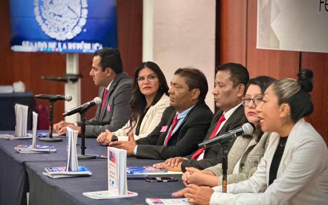 En el Senado de la República se presentaron 4 libros del oaxaqueño Felipe Valdivieso Vega.