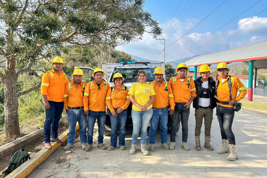 Fortalecen coordinación para prevenir incendios forestales en los Chimalapas