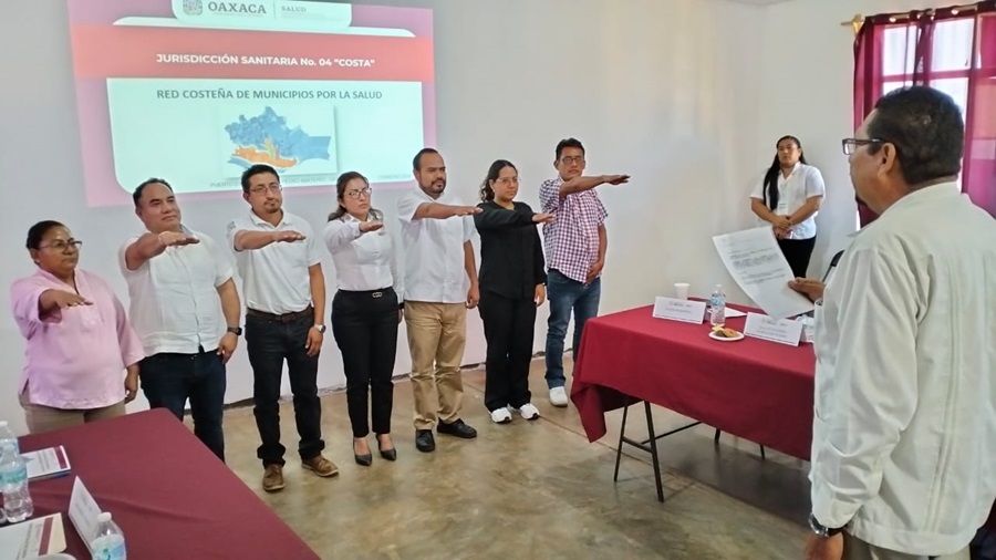 Instala SSO Red Costeña de Municipios por la Salud