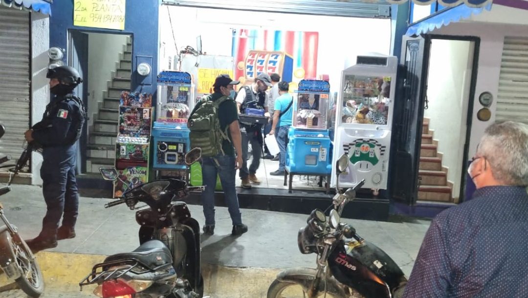 Auxilia Policía Estatal en cateo domiciliario realizado en Puerto Escondido