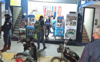 Auxilia Policía Estatal en cateo domiciliario realizado en Puerto Escondido