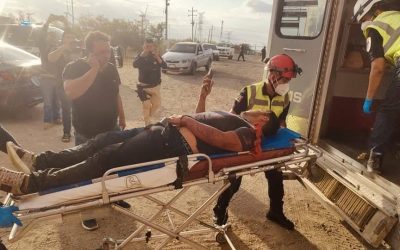 Dos personas baleadas en carretera federal Juchitán-La Ventosa