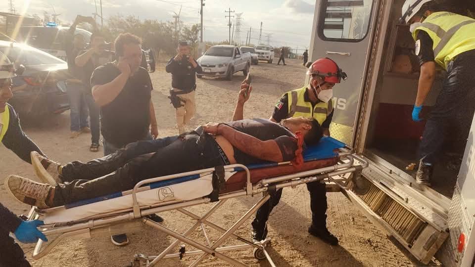Dos personas baleadas en carretera federal Juchitán-La Ventosa