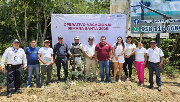 Banderazo del Operativo Vacacional Semana Santa 2025