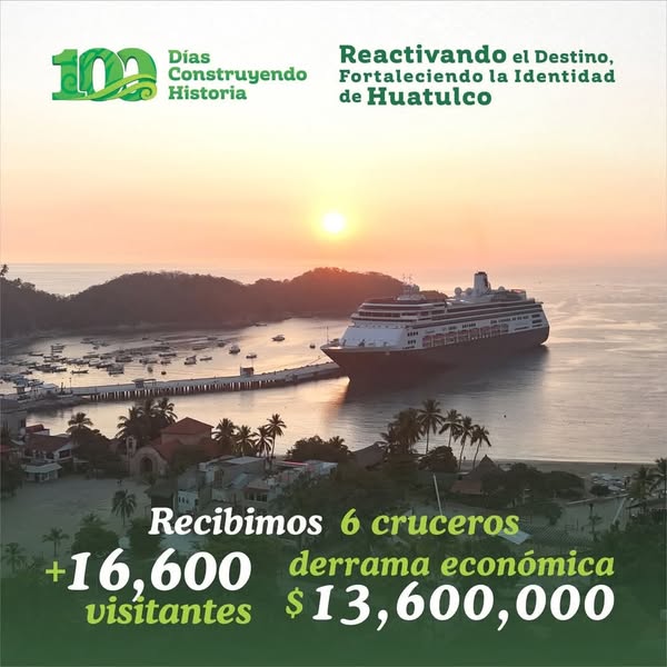 Reactivando el destino, fortaleciendo la identidad de Huatulco: Julio Cárdenas
