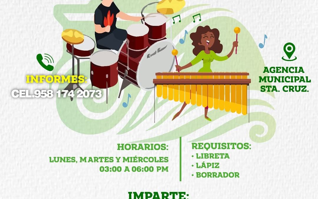 La Casa de la Cultura “Dula Amparo Carmona Coello” invita a participar en sus talleres artísticos