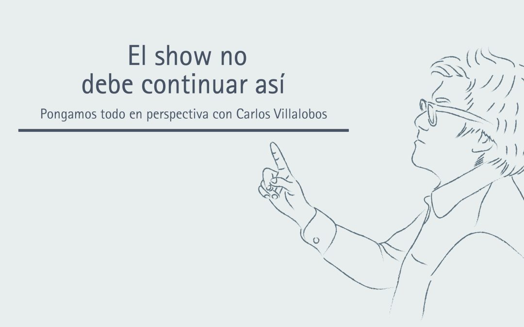 El show no debe continuar así