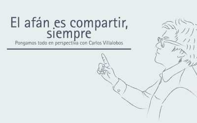 El afán es compartir, siempre