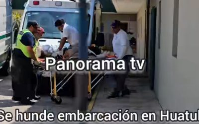 Un muerto después de hundirse una #embarcación en #Huatulco