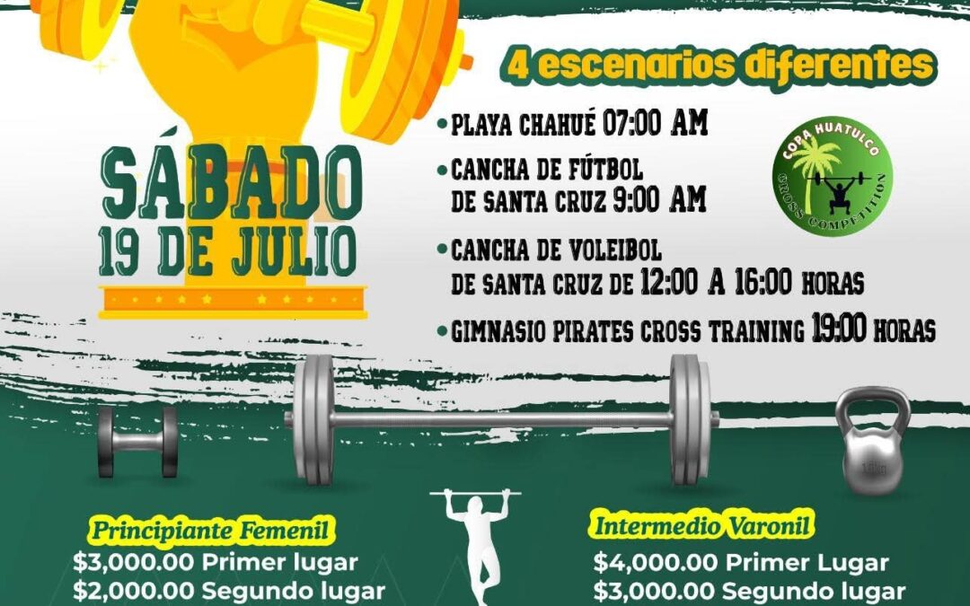 Copa #Huatulco: Fuerza, Resistencia y Espíritu Deportivo 