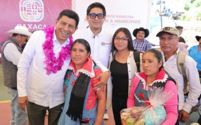 Lleva Salomón Jara bienestar a San Pablo Cuatro Venados con infraestructura carretera