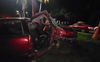 Aparatoso accidente en #Huatulco