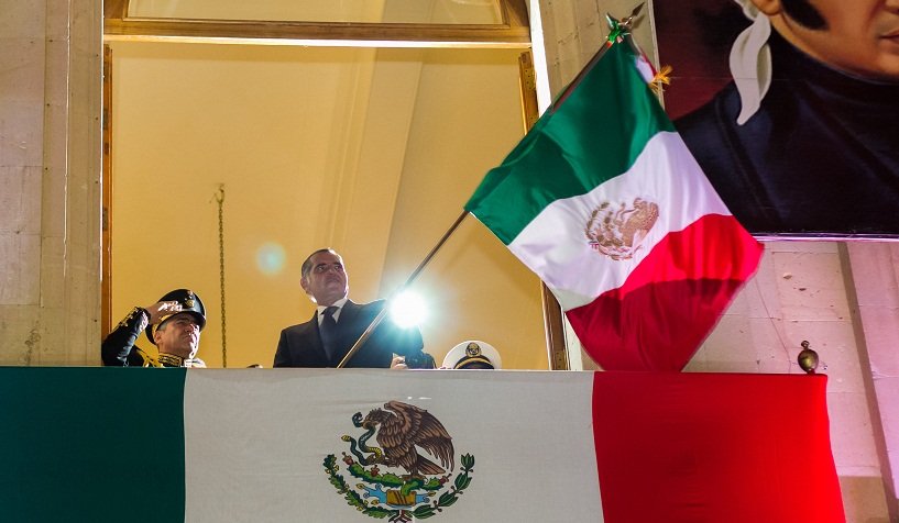 ¡Vivan los héroes que nos dieron patria y liberta, viva la educación de calidad, viva México, viva Oaxaca!: Gabino Cué