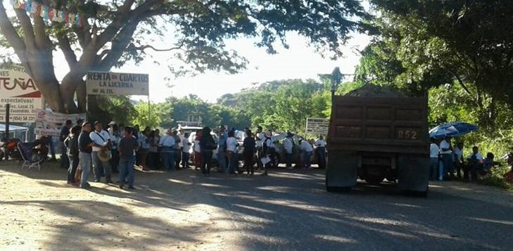 Bloqueos Región de la Costa