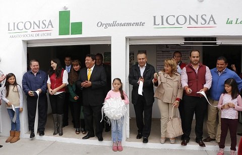 Con EPN, Liconsa alcanza 2 millones de beneficiarios en Edomex