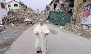 Visita el Papa Francisco a Amatrice, pueblo devastado por terremoto