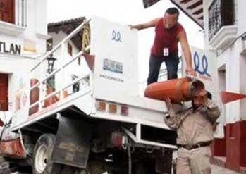 Fuerzas estatales de seguridad pública recuperan camioneta robada a una empresa de gas