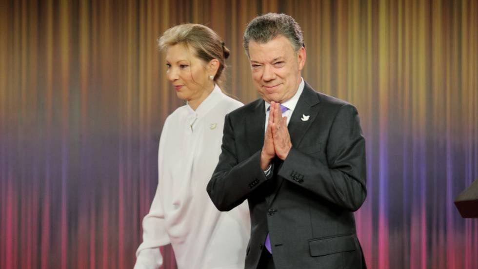 Presidente de Colombia Santos gana el Nobel de la Paz