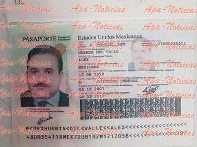 Falsos, los pasaportes con fotos de Duarte y su esposa, confirma la SRE
