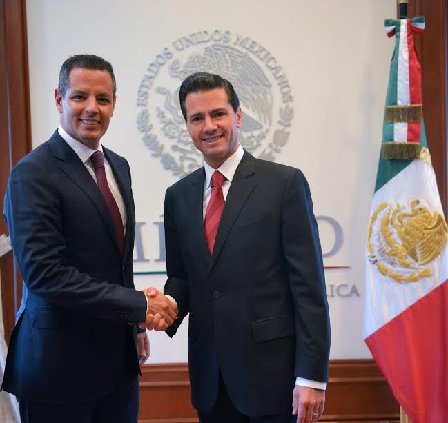Murat se reunió con Peña Nieto