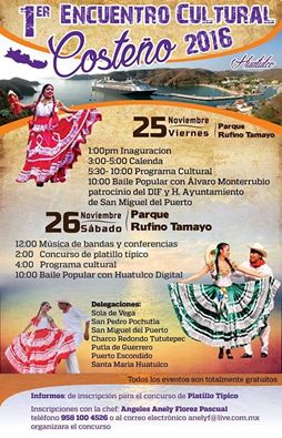 1er encuentro cultural Costeño 2016
