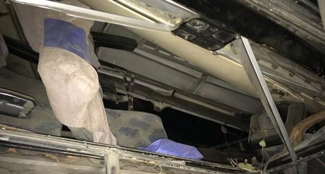 Aparatoso Accidente en Sola de Vega