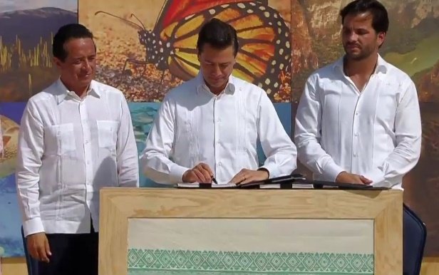 Decreta Peña Nieto cuatro nuevas áreas naturales protegidas