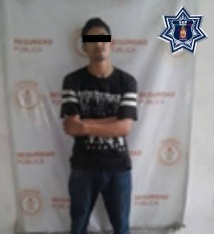 Policia Estatal detiene a hombre por violencia
