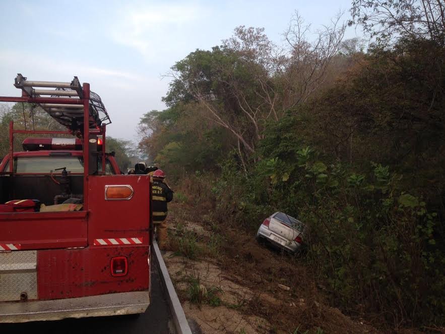 Se salen de la carretera