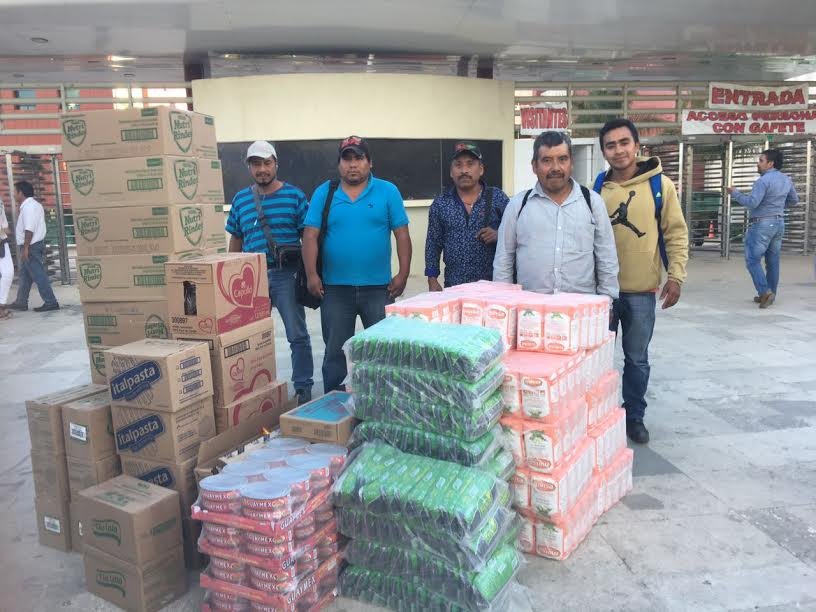 Comunidades Mixes reciben apoyo del Gobierno del Estado