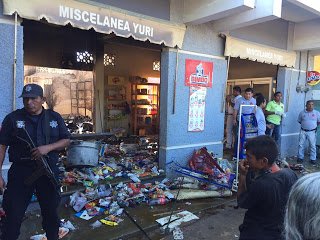 Explosion consume Hogar enPinotepa