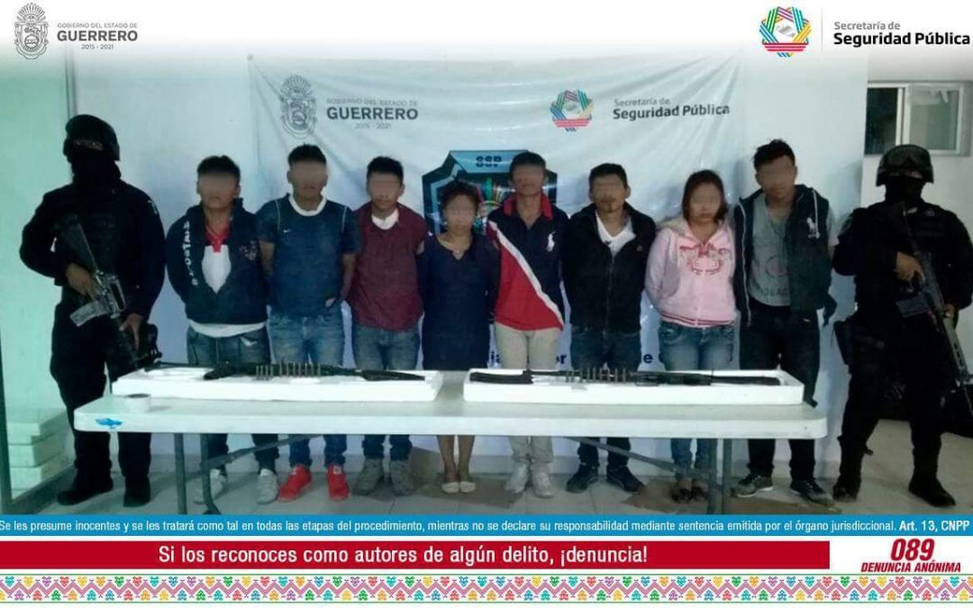 Tras un enfrentamiento libera policía estatal a 8 personas secuestradas