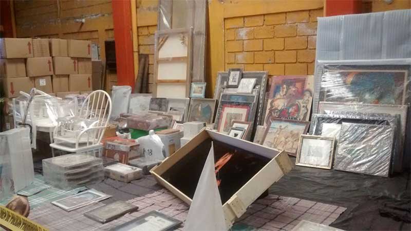 Aseguran bodega con bienes de Duarte y diarios de su esposa