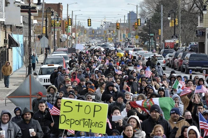 Realizan protestas de día sin inmigrantes en Estados Unidos