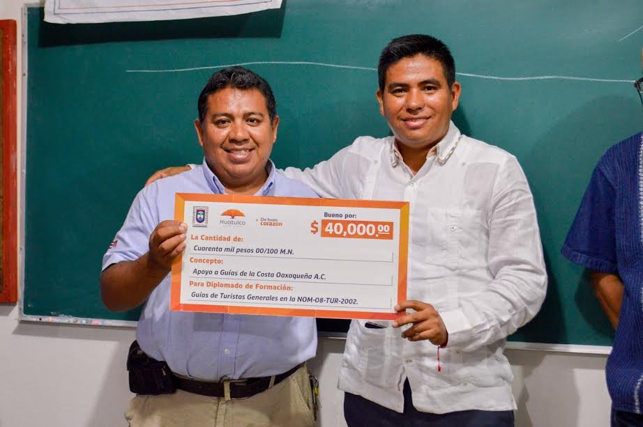Gobierno de Huatulco apoya a diplomado en Guías de Turistas Generales