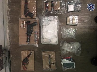 Aseguran armas, drogas y una camioneta en Tuxtepec